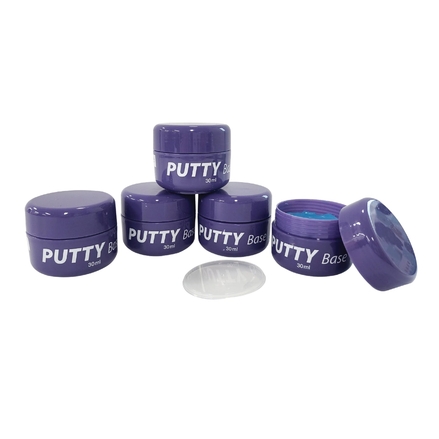 E&E VPS Putty + Tray Kit – 5 Sets of 30ml (45g) Base & Catalyst + 6 Upper & Lower Impression Trays (Large, Medium, Small)