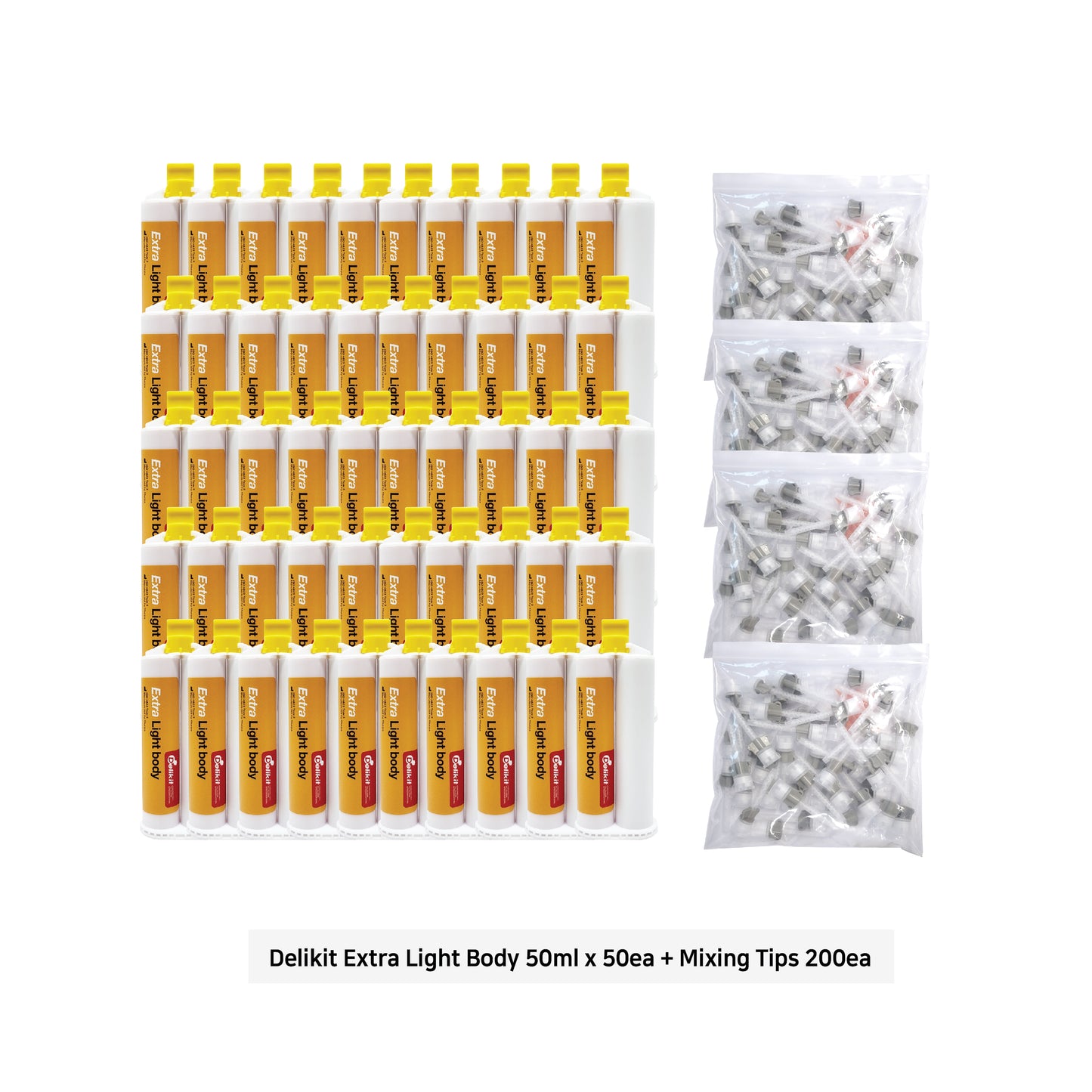 Delikit Extra Light Body (Regular Set), Jumbo Kit