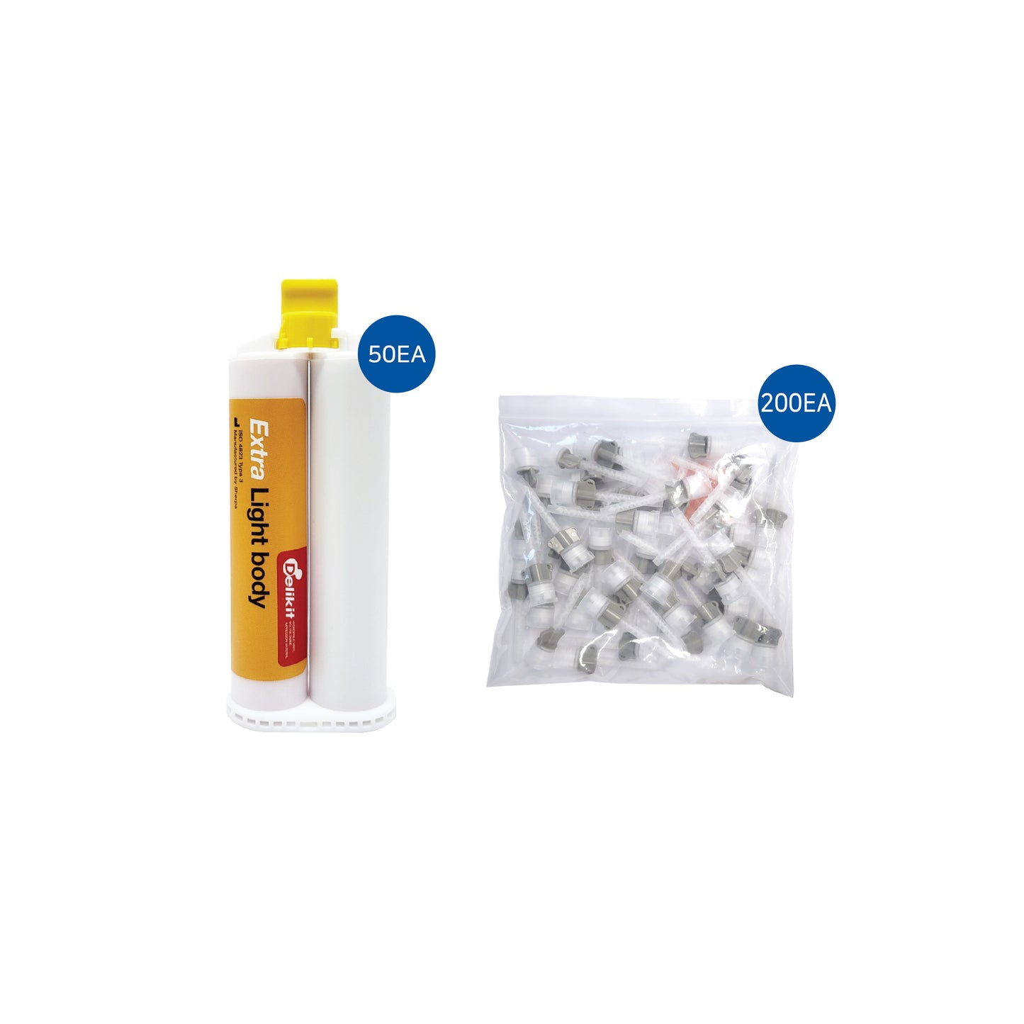 Delikit Extra Light Body (Regular Set), Jumbo Kit