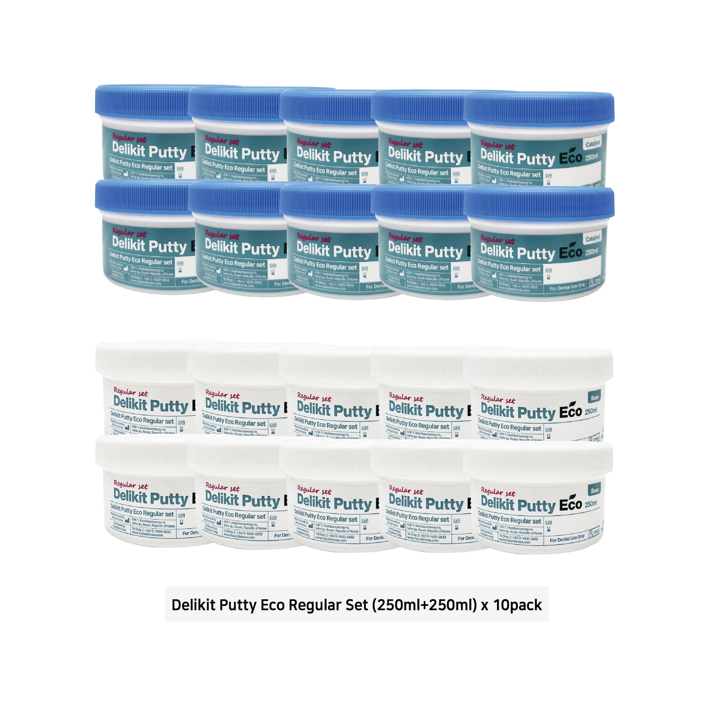 Delikit Putty Eco Jumbo Kit, Regular Set