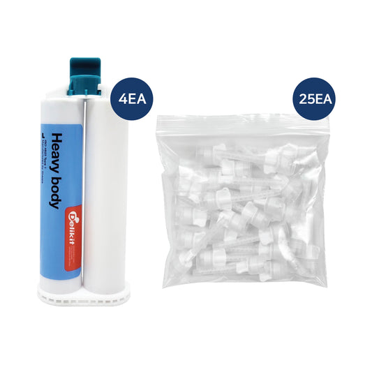 Delikit Heavy Body Regular Set Intro Pack – 4x50ml + 25 Tips