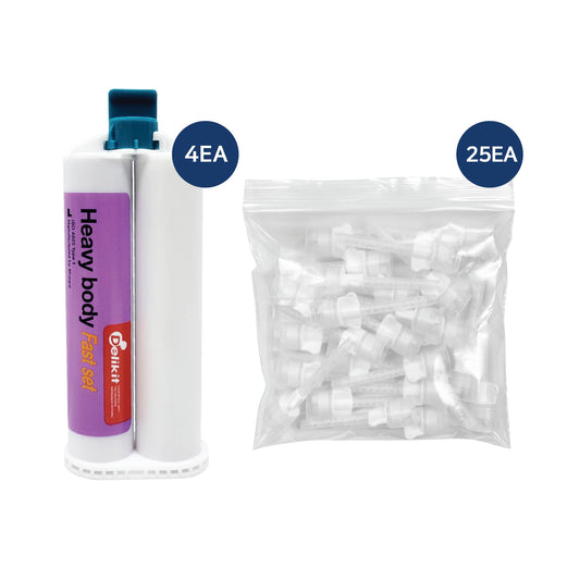 Delikit Heavy Body Fast Set Intro Pack – 4x50ml + 25 Tips