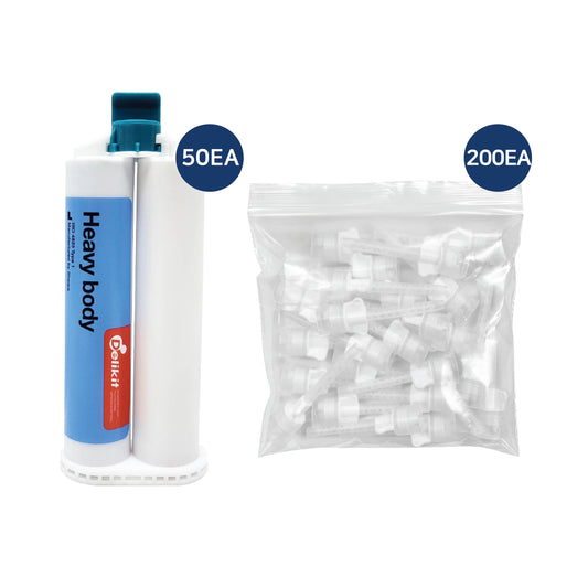 Delikit Heavy Body Regular Set Jumbo Pack – 50x50ml + 200 Tips