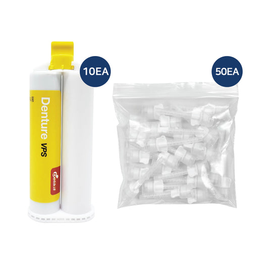 Denture VPS Saver Pack – 10x50ml + 50 Mixing Tips