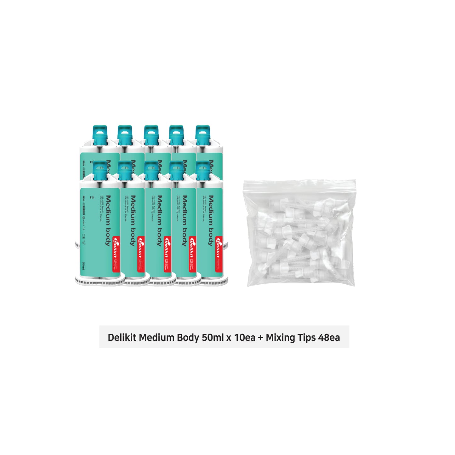 Delikit Medium Body, Saver Kit