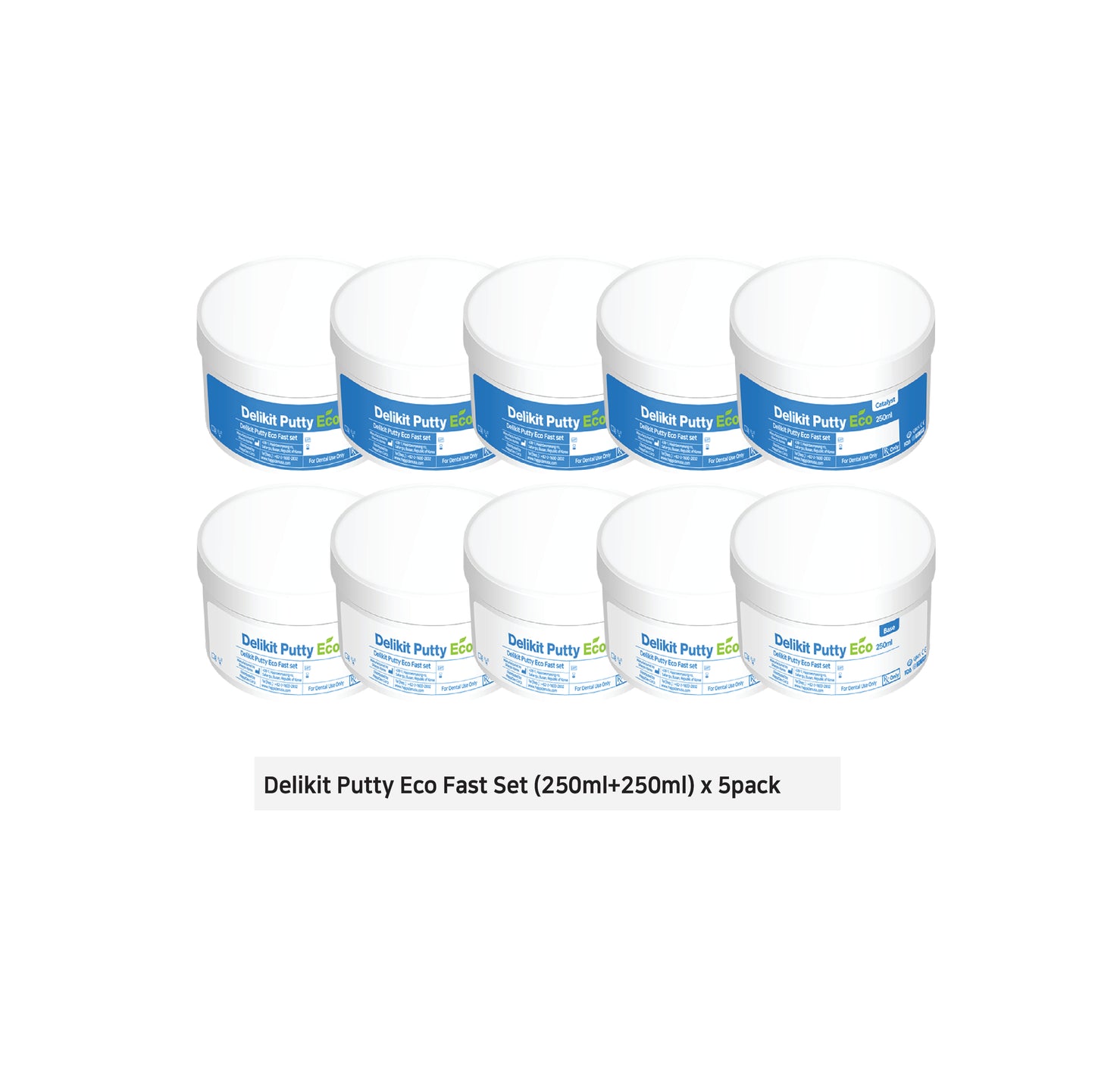 Delikit Putty Eco Saver Kit, Fast Set