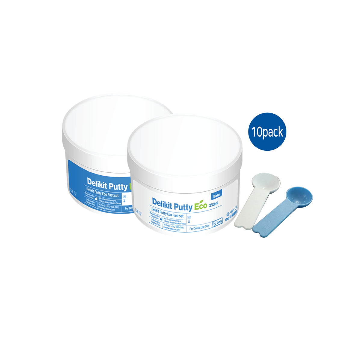 Delikit Putty Eco Jumbo Kit, Fast Set – HappiDen USA