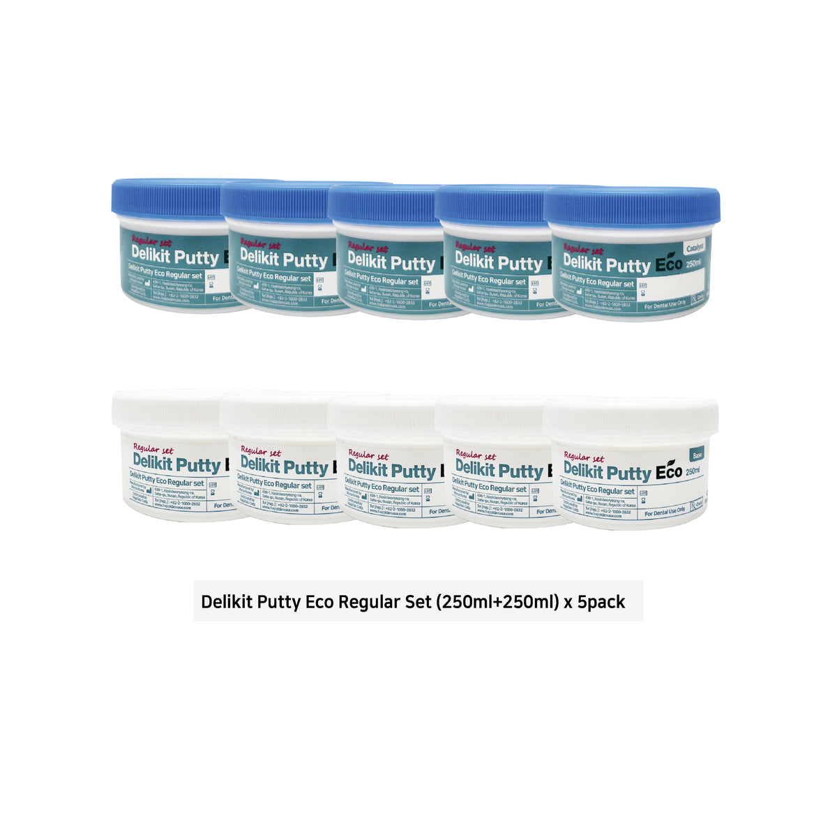 Delikit Putty Eco Saver Kit, Regular Set – HappiDen USA