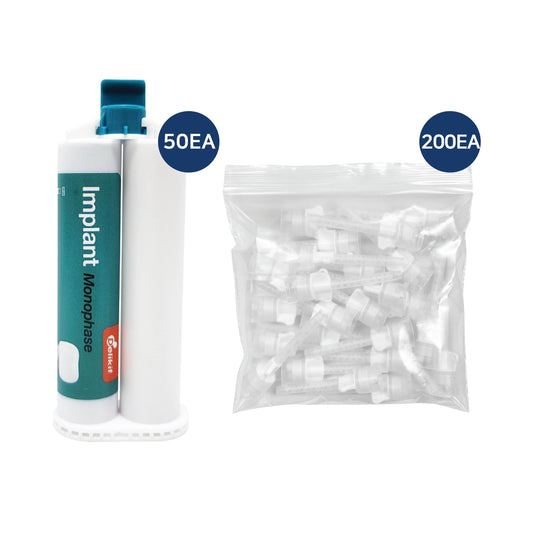 Delikit Implant Monophase Jumbo Pack – 50x50ml + 200 Mixing Tips